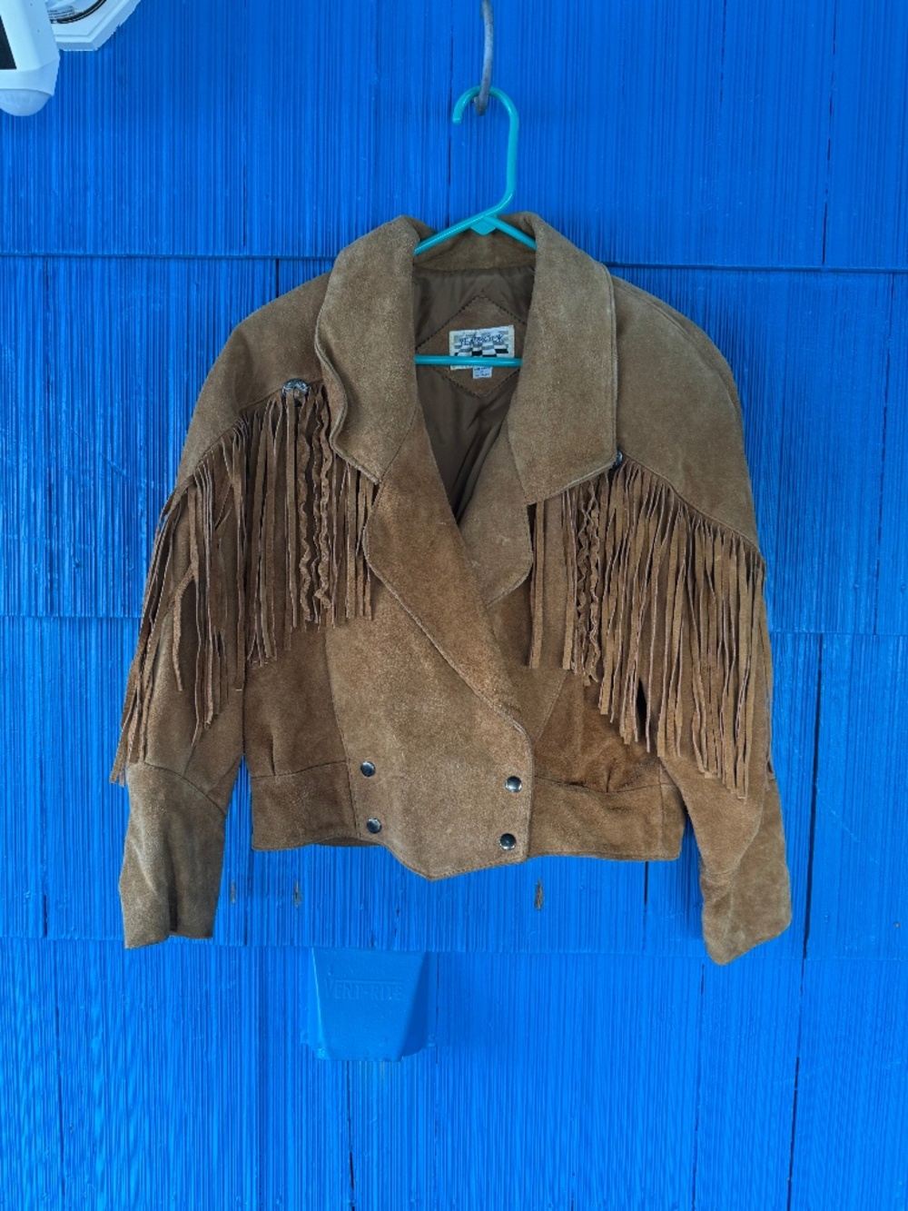 Yearbook Suede Fringe Women’s Size M Jacket